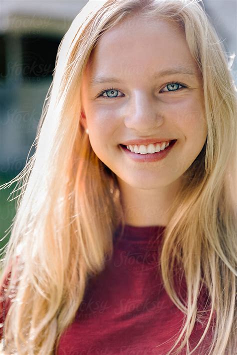 beautiful blonde teen|8,786 Happy Smiling Portrait Teenage Girl Blond Hair ...